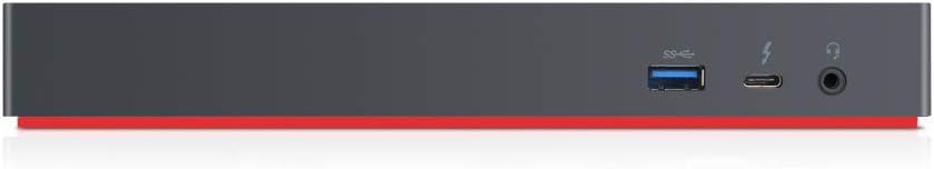 Lenovo USA ThinkPad Thunderbolt 3 Dock Gen 2 135W (40AN0135US) Dual UHD 4K Display Capability, 2 HDMI, 2 DP, USB-C, USB 3.1, Black: Computers & Accessories