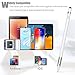 Stylus Pen Compatible for Apple iPad, 2 in 1 Rechargeable High Accuracy and Smooth Pencil with Ultra-fine Copper Tip/Mesh Tip Compatible iPad Pro/iPhone/iPad Mini/Samsung and Other Android Devices