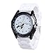 Yunanwa Wholesale 8 Assorted Pack Unisex Silicone Watch Men Women Black Case