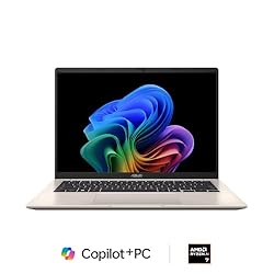 ASUS Vivobook 14 Laptop, Copilot+ PC, 14” WUXGA