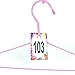 Larger Plasitc Live Sale Number Tags Normal and Reverse Mirror Image Numbers Cards,Coat Hanger Numbers Cards for Facebook and Lularoe Live Sale Artistic Style(101-200)