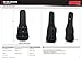 Gator Cases 4G Series Gig Bag For Electric Guitars with Adjustable Backpack Straps; Fits Jazzmaster Style Guitars (GB-4G-JMASTER)