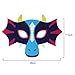 STARKMA 10pcs Cartonn Hero Dragon Animal Face Masks Party Favors Dress Up Costume Set