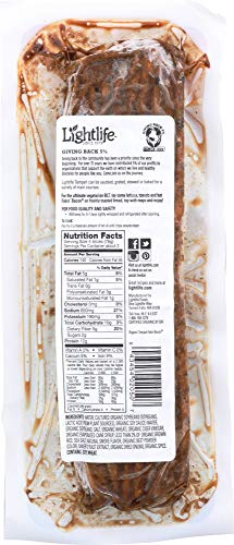 Lightlife Foods (NOT A CASE) Organic Smoky Tempeh Strips Fakin' Bacon - Thumbnail 2