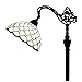Tiffany Style Floor Lamp Jeweled Beaded Arched 62