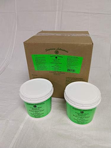 Singerman Laboratories Rust Remover for Concrete (Case of 8 makes 8 gallons)