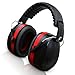 Hearing Protection, Safety Ear Muffs EN352-1 Shooters Hearing Protection Adjustable Padded Head Band & Swivel Ear Cups, Ear Defense by Warmhoming