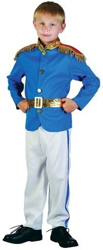 Charming Prince Boy Childs Fancy Dress Costume - S 122cms