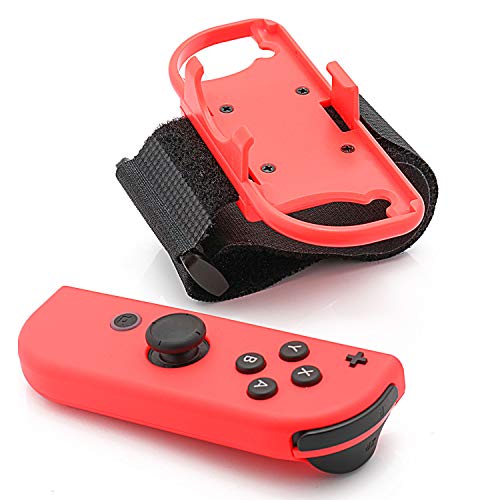 Wrist Bands for Switch Just Dance 2023 2022 Blue and Red (Fit for