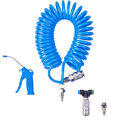 Wong Hoo Air Blow Gun With 16 Ft Long Pneumatic Hose Heavy Duty Air Duster Gun Max Working Pressure 170 Psi For Sprayers Air Tools Air Compressor Pricepulse