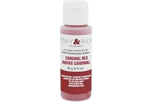 ROXY & RICH COLORANTS Roxy & Rich Artist Collection Cocoa Butter, 56 Grams Cardinal Red