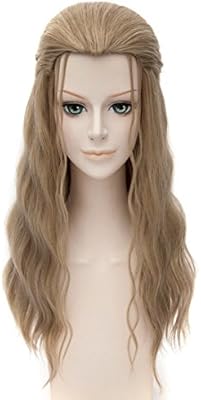 Gooaction 31 5 80cm Long Curly Light Brown Mixed Flaxen With A