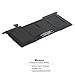 Wakeach Laptop Battery for Apple Macbook Air 11 inch A1370 A1406 A1465 A1495 (Mid 2011 2012 2013 Early 2014 2015 Version), MC968 MD223 MD711 Series Replacement Battery [Li-Polymer 39Wh/5200mAh 7.6V]