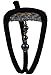 YASIDI Women's Sexy C-String G-String Panties Lady Underwear Sexy C-String C23 (Black)
