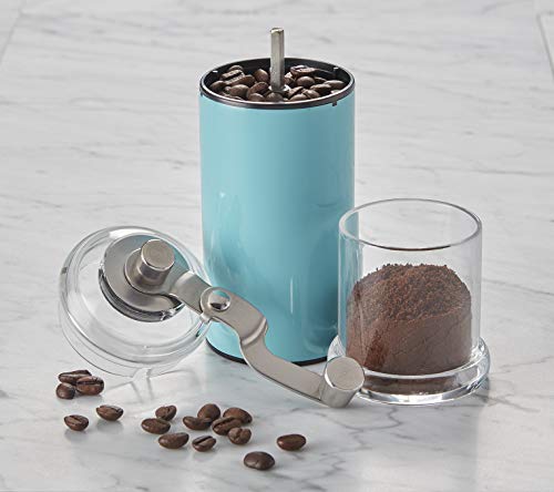 Copco Kompakte Kaffeemühle, manuell, verstellbar, 16,5 cm, Aqua – Bild 7