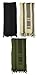 Mato & Hash Military Shemagh Tactical 100% Cotton Scarf Head Wrap - 3PK O.Drab/Blackout/T.Black CA2100