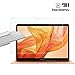 [2-Pack] PULEN Screen Protector Tempered Glass 9H Hardness HD Bubble Free for Apple MacBook Air 13.3-Inch Retina Display 2018 (A1932 Model)