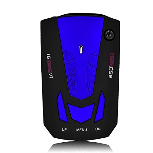 Radar Detector, Voice Alert and Car Speed Alarm System with 360 Degree Detection, City/Highway Mode Radar Detectors for Cars (8)