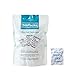 SiliPacks [20packs] 1gram Silica Gel Packets Moisture Desiccant Packs, Non-Toxic Microwave Rechargable Desiccant dehumidifiers