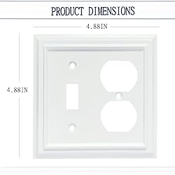 Wall Plates,Toggle Light Switch Plates/Duplex