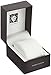 Anne Klein Women's AK/2620BKGB Swarovski Crystal Accented Gold-Tone and Black Resin Bracelet Watch