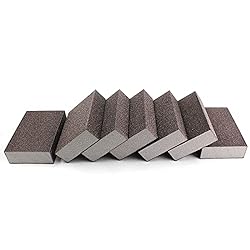 Jersvimc 80 Grit Coarse Sanding Block - 12Pcs, Wet