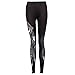 GBSELL Women Dreamcatcher Printed Stretchy Pants Leggings Sport Casual (A, L)