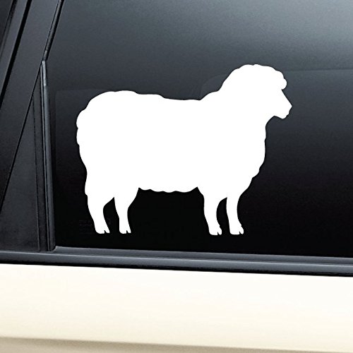 Sheep Vinyl Decal Laptop Car Truck Bumper Window Sticker