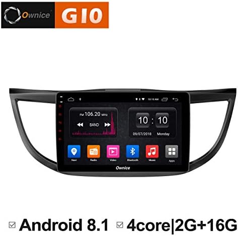 Ownice Quad Core 10.1 inch Android 8.1 Car Radio Player GPS Navigation for Honda CRV 2012 2013 2014 2015 2016 Support Bluetooth wifi radio mirror link 2G RAM