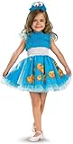 Frilly Cookie Monster Costume – Toddler Large