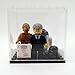 4 Lot Pack Clear Plastic Original Building Blocks Minifigures Display Case for Lego, Brick Loot & Other Brands