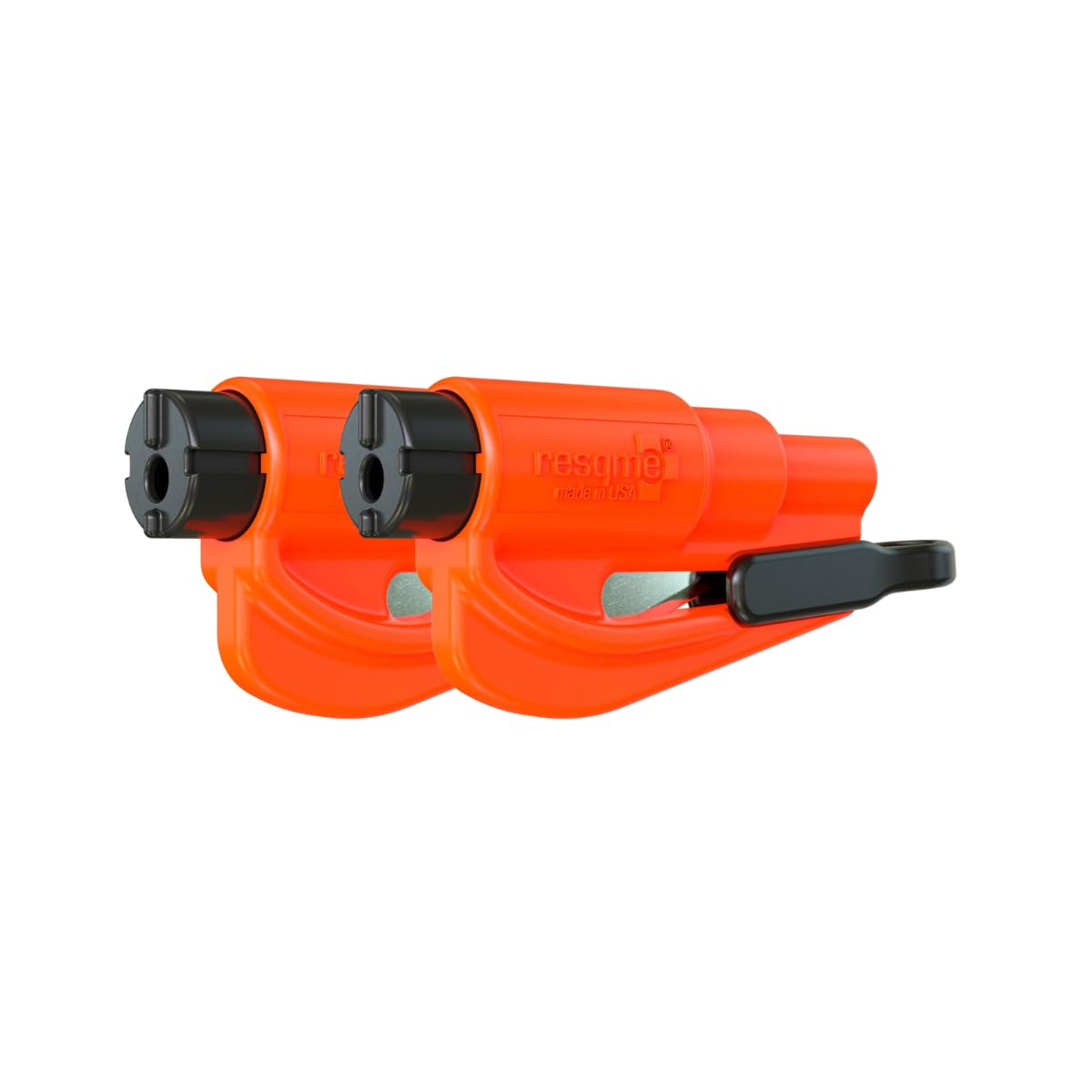 Resqme GB0-RQMTWIN-ORANGE Car Escape Tool, Orange, 2 Resqme