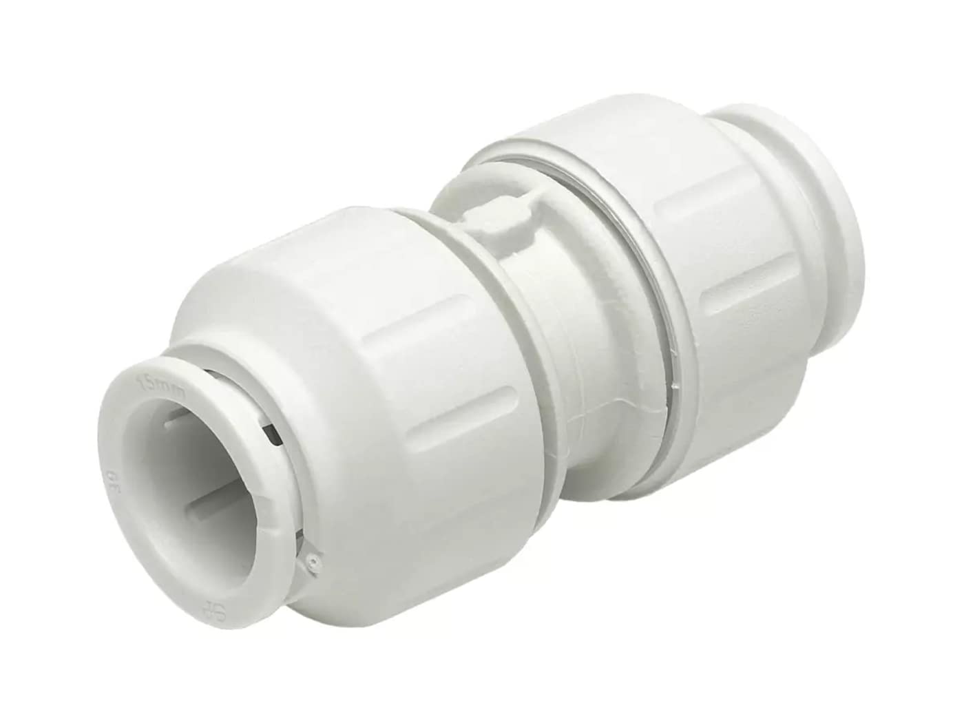 15mm Speedfit Straight Coupling - PEM0415W - Bag of 10