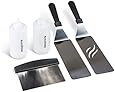 Blackstone Grill and Griddle Kit, 2 spatulas, chopper/scraper, 2 bottles