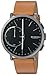 Skagen Hagen Connected Titanium and Leather Hybrid Smartwatch