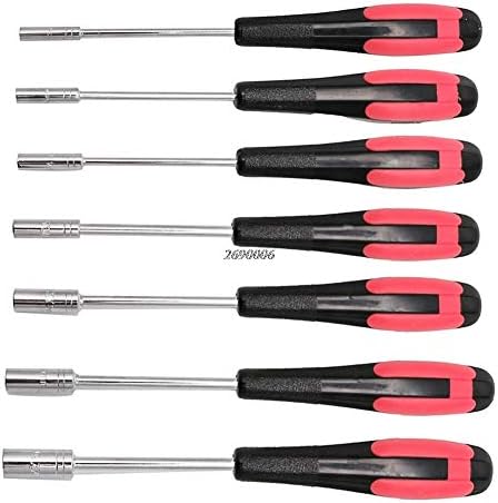 Screwdriver Durable 3/3.5/4/4.5/5/5.5/6mm Mini Handle Socket Wrenche Hex Nut Repair Tool - (Color: 4 and half mm)