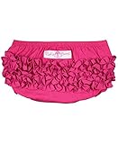 RuffleButts® Infant / Toddler Girls Ruffled Woven Bloomer