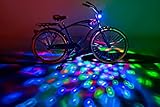 Brightz CruzinBrightz Blinking Tri-colored LED Bicycle Accessory Light, Red/Green/Blue
