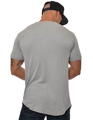 image for YoungLA Baseball Jersey Plain Shirts for Men Button Down Sports Tee Ma