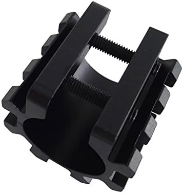5 Position Barrel Mount Tri-Rail Weaver Adapter For Flashlight Shotgun Tube