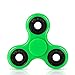 Aimbig Fidget Spinner Toy Stress Reducer - Tri-Spinner Fidget Toy with Si3N4 Hybrid Ceramic Bearing - Perfect For ADD, ADHD, Anxiety, and Autism Adult Children - Non-3D Printed (green)