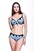 Kiddom Plus Size Bikini Set Large Bust Floral Printings 2 Piece Bathing Suit Cup C-F