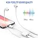 LYZZO 3.5mm Jack Adapter Adapter Headphone Charge and Audio Splitter, 2 in 1 Earphone AUX Music Cable Charger Connect Compatible with iPhone X/8/8 Plus/7/7 Plus(White)