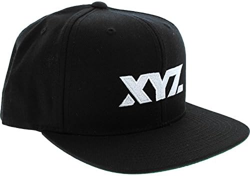 Logo Black Snapback Hat - Adjustable