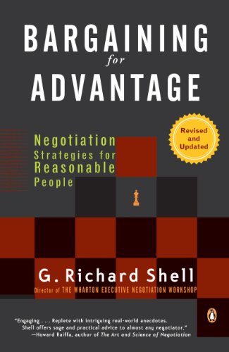 bargaining for advantage for reasonable people pdf free download