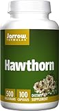 Jarrow Formulas Hawthorn, Promotes Healthy Circulation and Antioxidant Protection, 500mg, 100 Caps