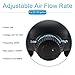 Hygger 3W 110GPH Adjustable Aquarium Air Pump for Fish Tank 20-120 Gallon, Powerful 2 Air Outlets (4mm) Oxygen Pump, Compact Air Aerator Pump, 0.015MPa, 110-120V/60HZ