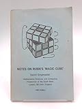 Notes on Rubik's 'Magic Cube' by 