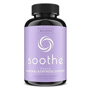 Soothe Thyroid Support and Adrenal Support Supplement - 2 in 1 Natural Formula to Support Energy, Metabolism, Adrenal…