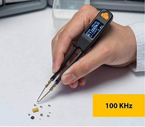 LCR Research Pro1 with Link1 PC Connectivity and Ultra Precise Test Tips - LCR Meter / ESR Meter / Digital Multimeter / SMD Tester / Smart SMD Tweezers / In Circuit Debugger